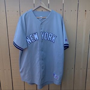 Russell Athletic Gray New York Jersey